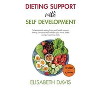 Dieting support with self development in 12 weeks: Cut emotional eating from your health support dieting. Personalized wellness plus mind, habit and gut coaching tools.+Journal