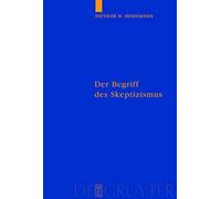 Dietmar Heidemann Der Begriff des Skeptizismus (Copertina rigida)
