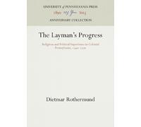 Dietmar Rothermund The Layman's Progress (Copertina rigida)