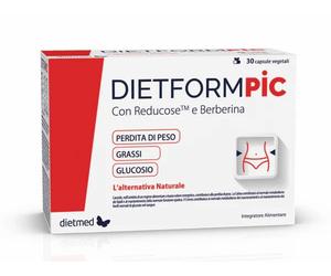 DietMed - DietformPic Con Reducose e Berberina 30 g Capsule