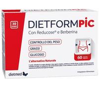 DIETMED ITALIA Srl Integratore DietFormPic per controllo del peso, 60 capsule