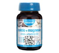 DIETMED ITALIA Srl NATURMIL CALCIO+MAGNESIO+ZINCO+VITAMINA D3 90 COMPRESSE