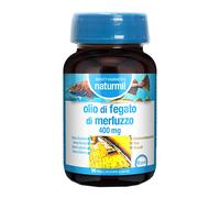 Dietmed Naturmil - Olio di Fegato di Merluzzo 400mg Integratore, 90 Perle