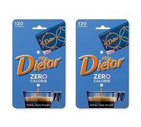 Dietor - MyDietor Dolcificante Naturale 0 kcal, Senza Glutine, Senza Aspartame - Blister da 120 Compresse (Confezione da 2)