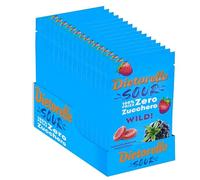 Dietorelle Sour Wild Caramelle Gommose al Gusto Frutti di Bosco Senza Zucchero Box 20x30g