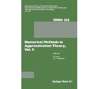 Dietrich Braess Numerical Methods in Approximation Theory (Copertina rigida)