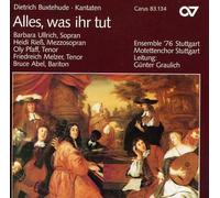 DIETRICH BUXTEHUDE Cantatas (CD)