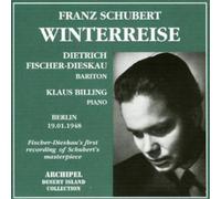Dietrich Fischer-Dieskau Winterreise (Billing, Fischer-dieskau) (CD) Album