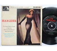 Dietrich, Marlene - Dietrich, Marlene Marlene Dietrich Returns To Germany EP HMV 7EG8844 EX/EX1960spicture sleeve, there is very small sticker mark on side two label.