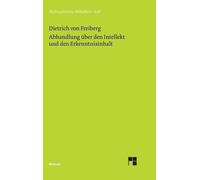 Dietrich Von Fr Abhandlung über den Intellekt und den Erkennt (Copertina rigida)