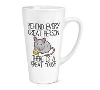 Dietro Every Great Persona C'È un Grande Mouse 483ml Latte Tazza Divertente