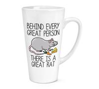 Dietro Every Great Persona C'È un Grande Topo 483ml Latte Tazza Divertente