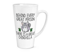 Dietro Every Great Persona There Is A Ottimo Cincillà 483ml Grande Latte Tazza