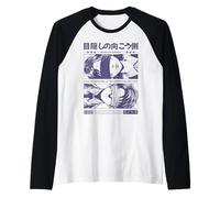 Dietro Il Volo dell'immaginazione bendata Maglia con Maniche Raglan