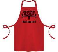 Dietro Le Sbarre Ecco Come Rotolo Grembiule In Cotone 100% Biologico