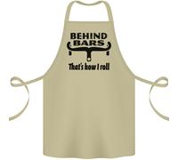 Dietro Le Sbarre Ecco Come Rotolo Grembiule In Cotone 100% Biologico