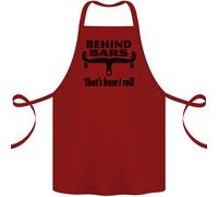 Dietro Le Sbarre Ecco Come Rotolo Grembiule In Cotone 100% Biologico