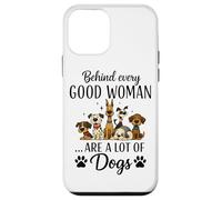 Dietro ogni brava donna ci sono molti cani Custodia per iPhone 12 mini