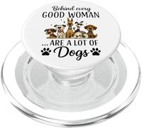 Dietro ogni brava donna ci sono molti cani PopSockets PopGrip per MagSafe
