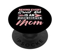 Dietro ogni grande bambino c"è un genitore ancora più grande della vita della mamma PopSockets PopGrip Adesivo