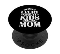 Dietro ogni grande bambino mamma orgogliosa PopSockets PopGrip Adesivo