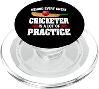 Dietro ogni grande giocatore di cricket c'è un sacco di cricket pratica PopSockets PopGrip per MagSafe