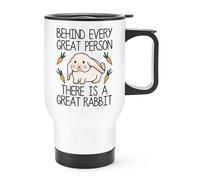 Dietro Ogni Grande Persona C'è Una Grande Tazza Da Viaggio Con Manico Per Donna