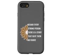dietro ogni persona forte c'è una storia, Stile Vintage Custodia per iPhone SE (2020) / 7/8
