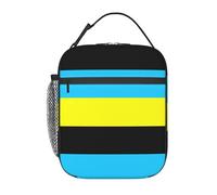 DIEzig Borsa termica termica per il pranzo con stampa della bandiera del Sultanato del Burongan