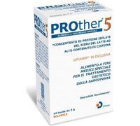 Difass International DIFASS INTERNATIONAL Prother 5 - Integratore proteico 15 bustine