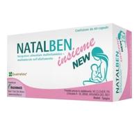Difass International - Natalben Insieme New 60 Capsule - Integratore Di Vitamine E Minerali Per L'Allattamento