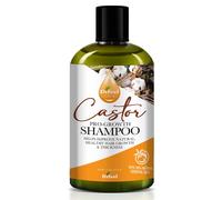 Difeel Essentials a pro-coltura shampoo 12 oz. - shampoo con olio di ricino per capelli shampoo privo di solfati a crescita preparata con olio essenz