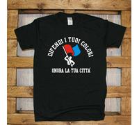 Difendi i tuoi colori Ultras Maglia J386Tshirt Support your local Team Città