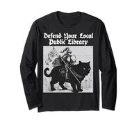 Difendi la Tua Biblioteca pubblica Locale Maglia a Manica