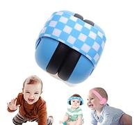 Difensore dell'orecchio infantile del bambino Protezione acustica silenziosa Protezione dell'udito pieghevole Cuffie Cuffie con cancellazione del rumore del sonno Cuffie per 0-3 anni