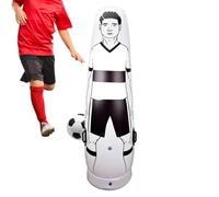 Difensore gonfiabile da calcio - Portatile resistente esercizio di agilità in PVC - Attrezzature per il fitness Defender del portiere, per adulti, professionisti, appassionati di principianti, ragazzi