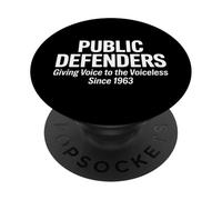 Difensori pubblici dando voce a senza voce divertente detto PopSockets PopGrip Adesivo