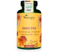 Difese Immunitarie Adulti | 120 Capsule | Con Echinacea, Vitamina C, D3, Zinco E