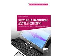 DIFETTI NELLA PROGETTAZIONE ACUSTICA DEGLI EDIFICI - SONZOGNI RENZO - Maggioli