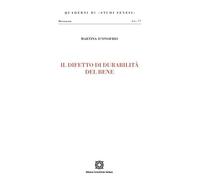 Difetto di durabilità del bene