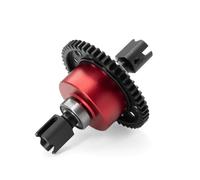 Diff Centrale Per Arrma Per Kraton Per Notorious Per Outcast 1/8 Parti | RC Car Set Diff Centrale 50T con Ingranaggi Temprati Potenza Equilibrata e Lunga Durata Trasmissione(Red)