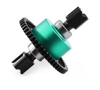 Diff. Centrale Per Arrma Per Kraton Per Notorious Per Outcast 1/8 | RC Car Set Diff Centrale 52T con Ingranaggi Acciaio CNC e Guarnizioni Anti Perdita Uso Lunga Durata(Green)