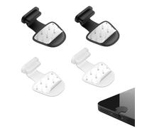 Diffaxy 4 pezzi di protezione antipolvere in silicone anti-perdita, compatibile con iPhone14 Pro Max, protezione della porta di ricarica, spina antipolvere compatibile con iPhone14 13 12 11 mini iPad