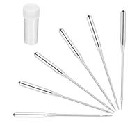 Diffaxy 60 pezzi per macchina da cucire in 6 grossi: 65/9,75/11,80/12,90/14,100/16 e 110/18, set di aghi universali per macchina da cucire per la casa