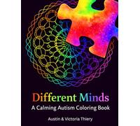Different Minds: A Calming Autism Coloring Book