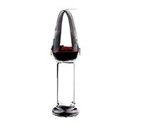 Different Types Medical Grade Crystal Transparent Glass Butt Plug Adult Pleasure Smooth Stick Anal Toys For Couple(B)