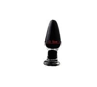 Different Types Medical Grade Crystal Transparent Glass Butt Plug Adult Pleasure Smooth Stick Anal Toys For Couple(F)