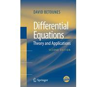 Differential Equations: Theory and Applications