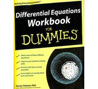 Differential Equations Workbook For Dummies by Holzner, Steven