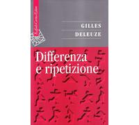 Differenza e ripetizione [Paperback] [Jul 01, 1997] Deleuze, Gilles and Guglielm